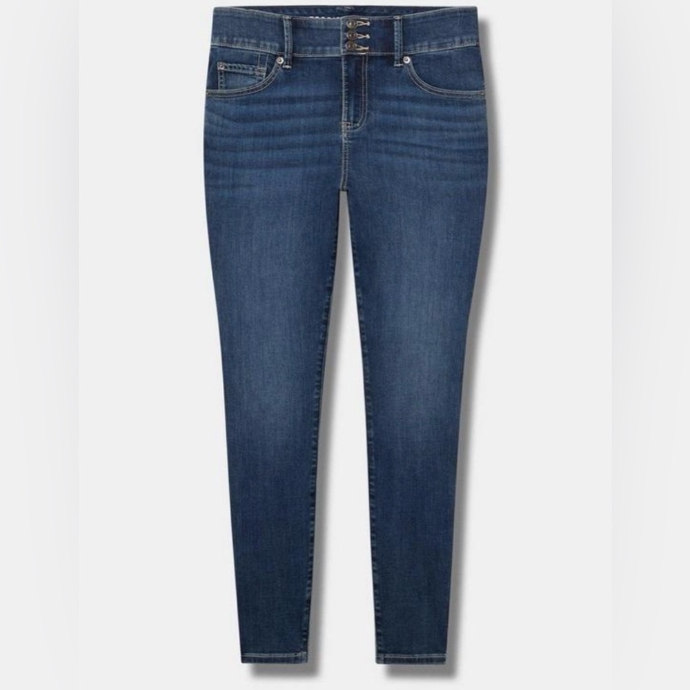 Torrid Jeggings Dark Blue Skinny Jeans‎ 10R